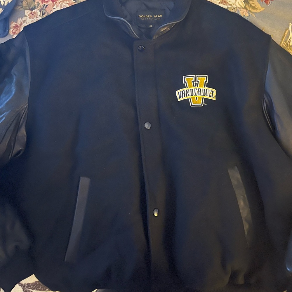 Black Varsity Jacket